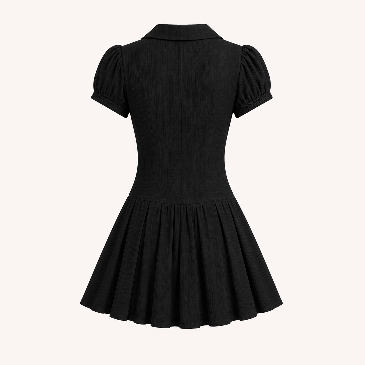 Éloise Pleated Mini Dress