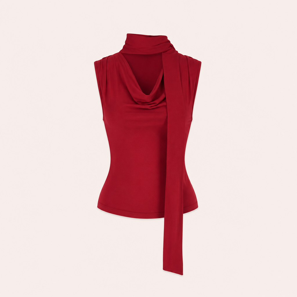 Drape Halter Top