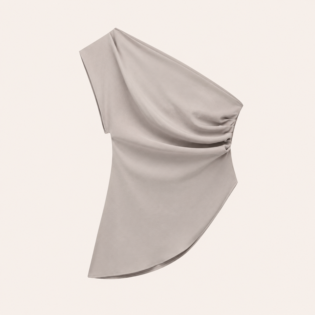 Drape One-Shoulder Top