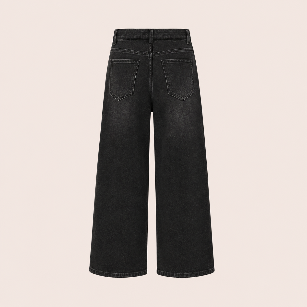 Midnight Wide-Leg Jeans
