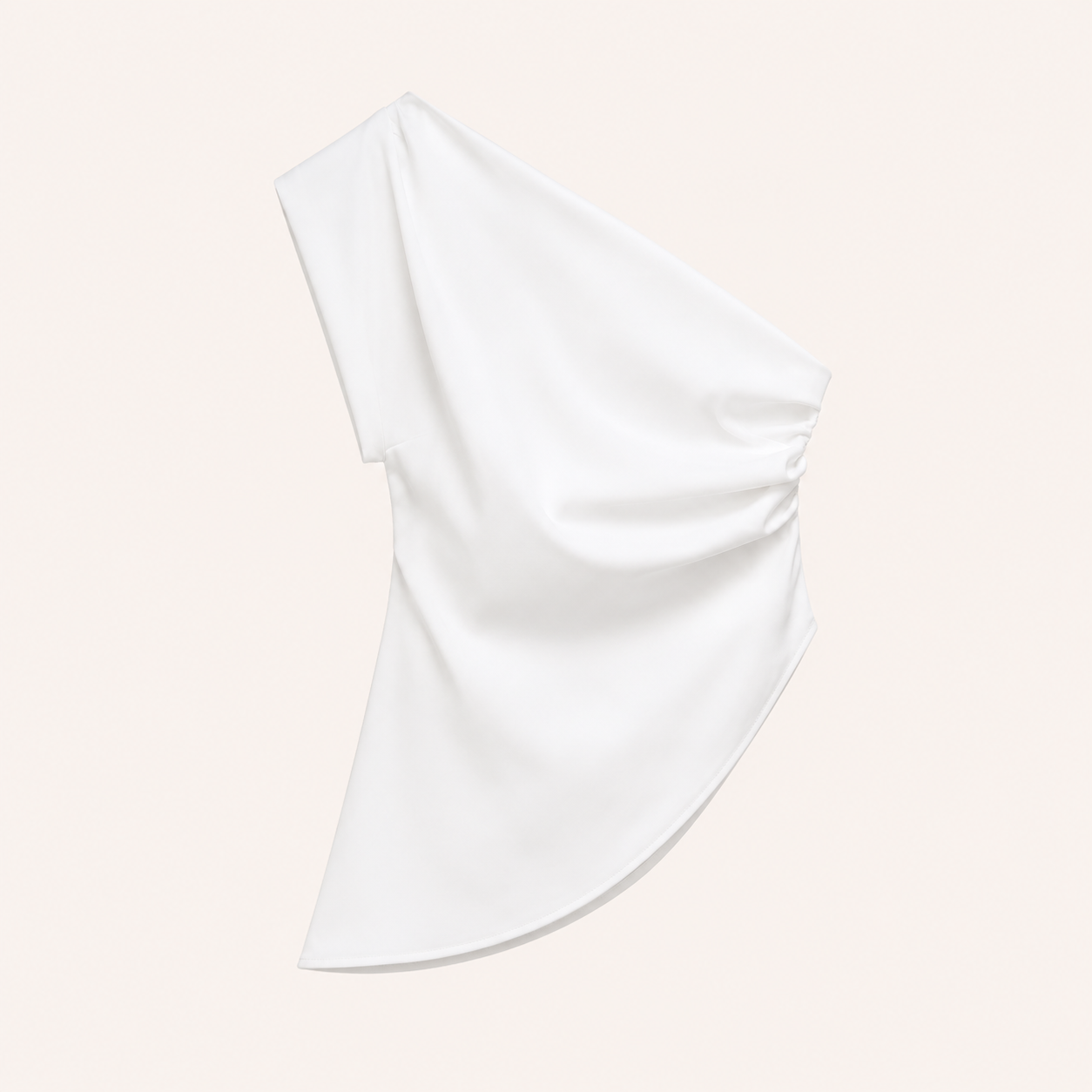 Drape One-Shoulder Top